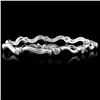 Image 1 : 1ctw Diamond Bracelet in 14K White Gold