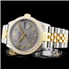 Image 1 : 36MM Rolex DateJust Watch with YG/SS & Diamond