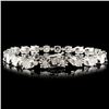 Image 1 : 14K Bracelet with 0.98ctw Diamonds