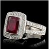 Image 1 : 3.48ct Rubellite & 1.41ct Diamond in 14K Gold