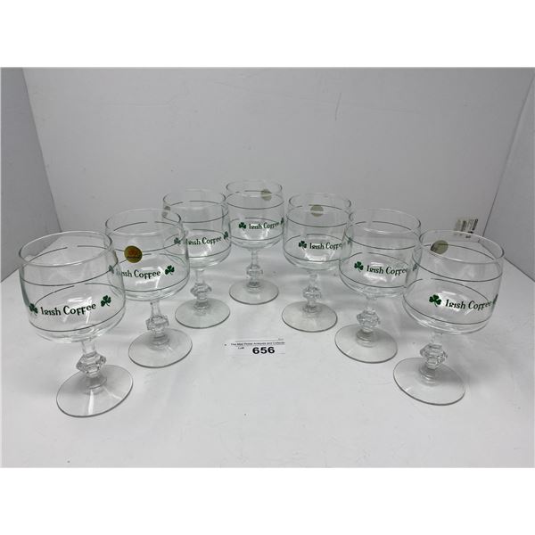 7 Durobor Belgium Irish Coffee Glasses