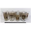 Image 1 : NINE COCA COLA DRINKING GLASSES