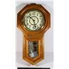 Image 1 : CLOCK "CLASSIC MANOR REGULATOR" OAK, BATTERY