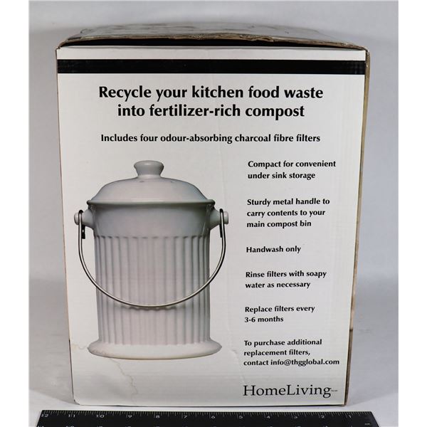 NEW KITCHEN COMPOST PAIL