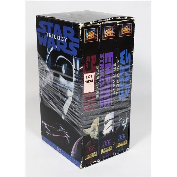 STAR WARS TRILOGY VHS