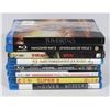 Image 1 : LOT OF 8 DVDS/BLU-RAY THE GIVER, REEL STEEL,