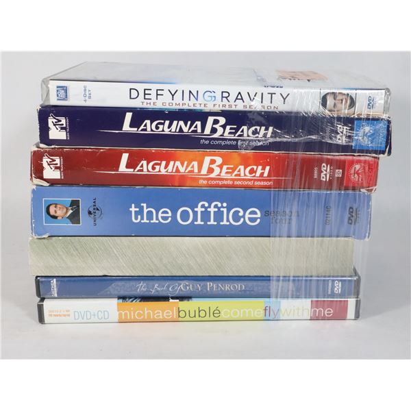 BUNDLE OF ASSORTED TV SEASONS ON DVD