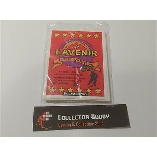 Pack 1992 Pee Wee Pro Kids Hockey Cards - 1 Factory Sealed of 10 Cards