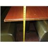 Image 25 : Qty 2 Rectangular Tables w/ Booth Seating 150"x 66" (back wall NOT included)