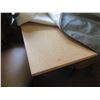 Image 6 : Square Table on Metal Pedestal Base 30"x30"x30"H w/ 2 Chairs 18"x18"x33"H