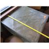 Image 12 : Square Table on Metal Pedestal Base 30"x30"x30"H w/ 2 Chairs 18"x18"x33"H