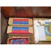 Image 4 : Qty 8 Booster Seats, Multiple Boxes Crayons & Books