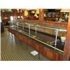 Image 19 : Wooden Salad Bar w/ Cabinet, Delfield N8259 Frost Top & Splashguard 224" x 30" x 56"H