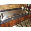 Image 3 : Wooden Salad Bar w/ Cabinet, Delfield N8259 Frost Top & Splashguard 224" x 30" x 56"H