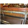 Image 9 : Wooden Salad Bar w/ Cabinet, Delfield N8259 Frost Top & Splashguard 224" x 30" x 56"H