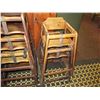 Image 2 : Qty Approx. 7 Wooden Baby Stackable High Chairs