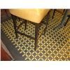 Image 7 : Rectangular Table on Metal Pedestal Base 66"x30"x42"H w/ 4 Chairs 18"x18"x46"H