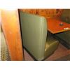 Image 26 : Qty 3 Rectangular Tables w/ Booth Seating 225"x 44" (back wall NOT included)