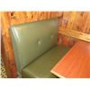Image 3 : Qty 3 Rectangular Tables w/ Booth Seating 225"x 44" (back wall NOT included)