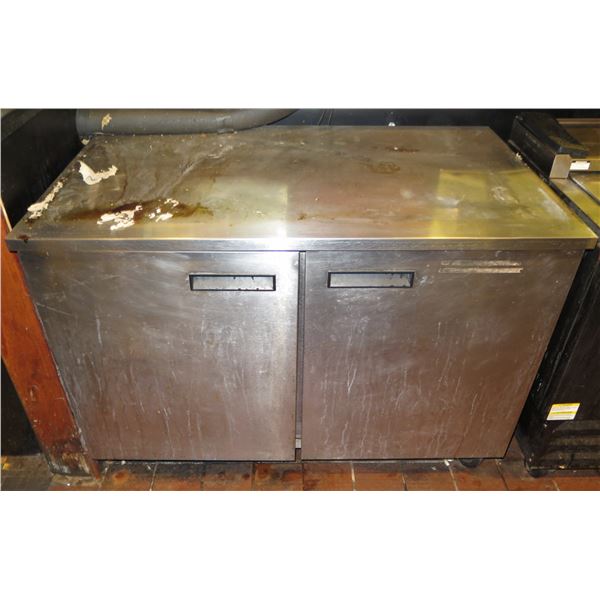 Two-Door Undercounter Refrigerator 48" x 28" x 35"H