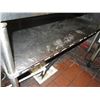 Image 10 : Metal Table w/ Undershelf & Top Beverage Dispenser Taps 72"x30"x34"H