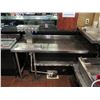 Image 2 : Metal Table w/ Undershelf & Top Beverage Dispenser Taps 72"x30"x34"H