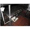 Image 5 : Metal Table w/ Undershelf & Top Beverage Dispenser Taps 72"x30"x34"H