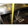 Image 8 : Metal Table w/ Undershelf & Top Beverage Dispenser Taps 72"x30"x34"H