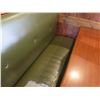 Image 11 : Qty 2 Rectangular Tables w/ Booth Seating 147"x 66" (back wall NOT included)