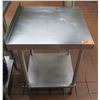 Image 1 : Square Table w/ Undershelf 24"x24"x33"H
