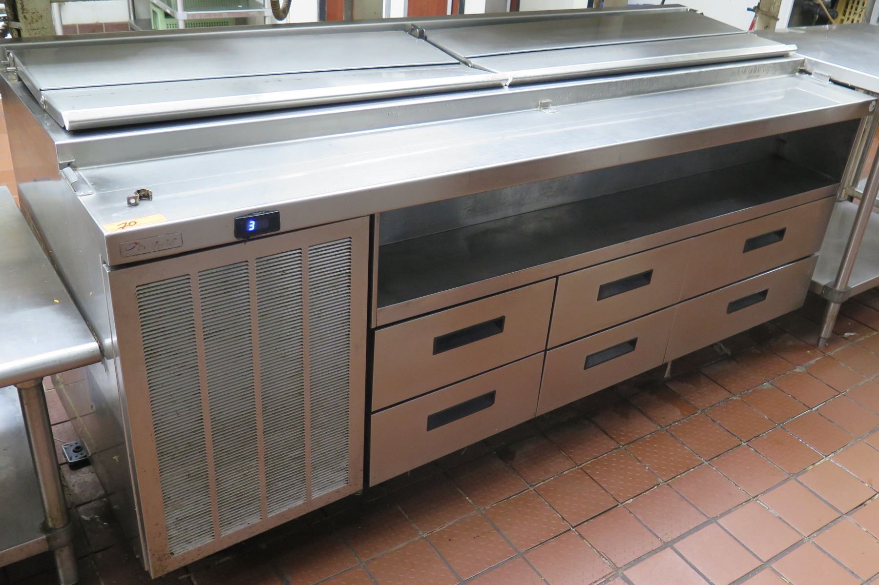 Delfield F18SC85 Refrigerated Sandwich/Salad Prep Table