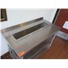 Image 2 : Rectangular Table w/ Well-Top & 2 Undershelves 48"x24"x33"H