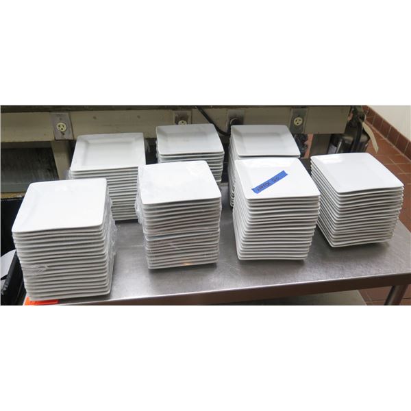 Qty Approx. 120 Blackwood BII Square Plates 8.5"x8.5"