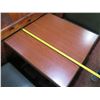 Image 26 : Qty 3 Square Tables w/ Booth Seating 229"x 30" (back wall NOT included)