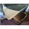 Image 4 : Square Table on Metal Pedestal Base 36"x36"x30"H w/ 4 Chairs 18"x18"x33"H