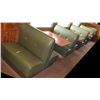 Image 1 : Qty 4 Rectangular Tables w/ Booth Seating 299"x 44" (back wall NOT included)