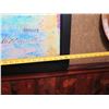 Image 8 : Large Wood-Framed Giclee Canvas Artwork 36" x 54"