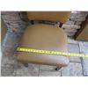 Image 8 : Square Table on Metal Pedestal Base 36"x36"x30"H w/ 4 Chairs 18"x18"x33"H