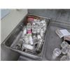 Image 2 : Qty 2 Bins Clear Salt & Pepper Shakers