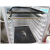 Image 3 : Rolling Cooling Rack 20" x 26" w/ Some Baking Sheet Pans