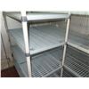 Image 8 : Qty 5 Metro Q Metal Slatted Shelving Units (used in freezer) Misc Sizes