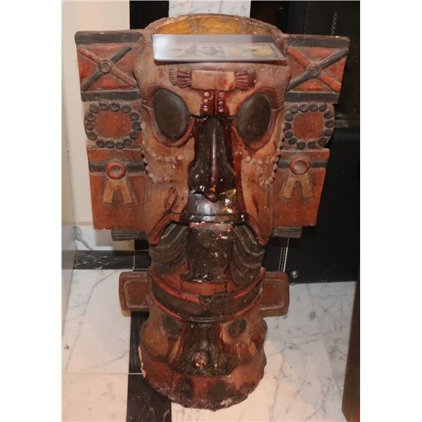 APOCALYPTO MAYAN PYRAMID TEMPLE TOP BLOODY TERRACOTTA TOTEM SCREEN USED