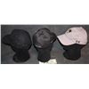 Image 2 : BATMAN RETURNS THE DARK KNIGHT & DARK KNIGHT RISES CAST & CREW HATS LOT OF 3