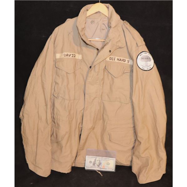 DIE HARD 3 WITH A VENGEANCE DAVID WILLIS PRODUCER COAT JACKET