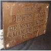 Image 2 : DUKES OF HAZZARD THE BOSS HOGG GRAVE STONE EPITAPH PLAQUE SCREEN MATCHED IN THE ORIGINAL SERIES