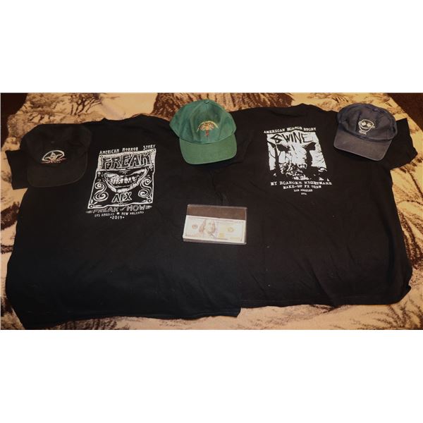 AMERICAN HORROR STORY FREAK SHOW ROANOKE PRODUCER CAST & CREW GIFT PREMIUM LOT OF 5
