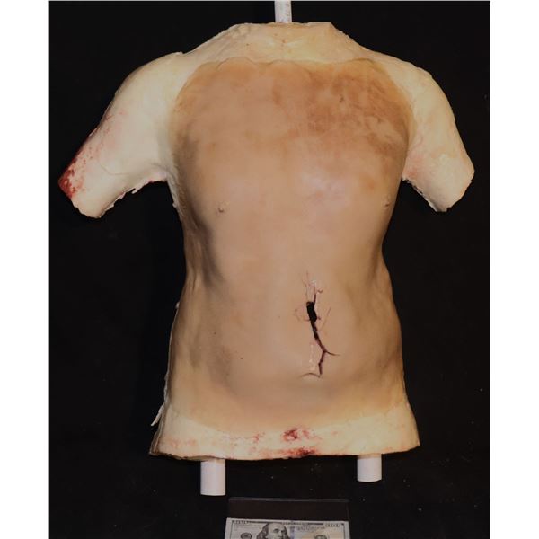 AMERICAN HORROR STORY SILICONE TORSO IMPALED WITH BLOOD SCREEN MATCHED