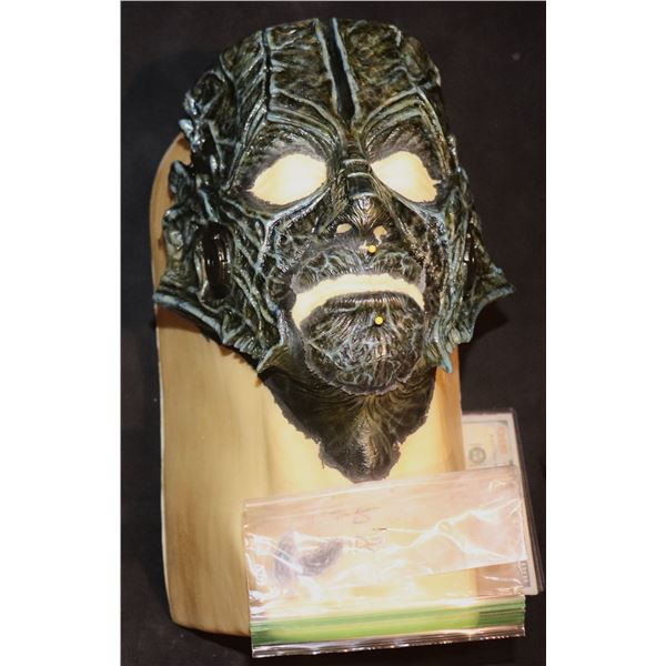 AQUAMAN AND THE LOST KINGDOM KORDAX PAINTED FACE APPLIANCE ON LIFE CAST 2 SUPER HERO