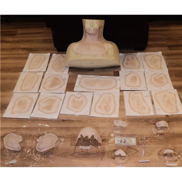 ARMY OF THE DEAD ATHENA ZOMBIE COMPLETE SILICONE APPLIANCE LOT