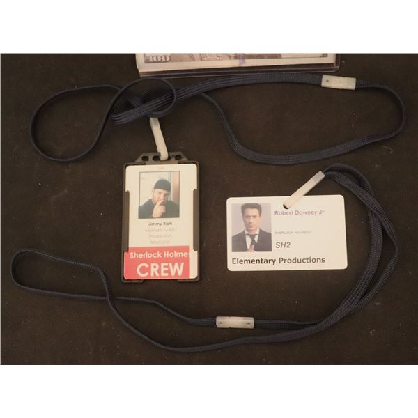 SHERLOCK HOLMS 2 ROBERT DOWNEY JR STUDIO PASS